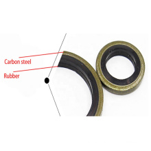 High quality carbon steel with nbr rubber hydraulic combined bonded seal dowty washer